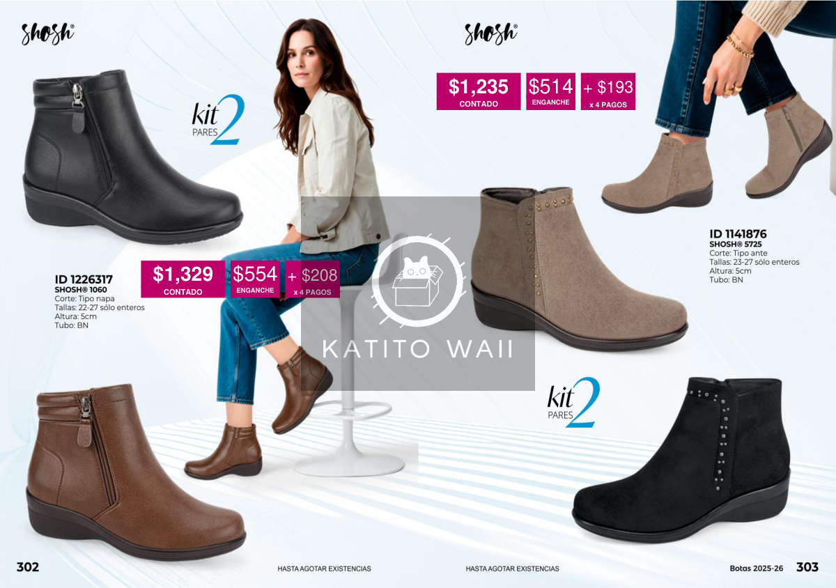 Botines de mujer Shoesi