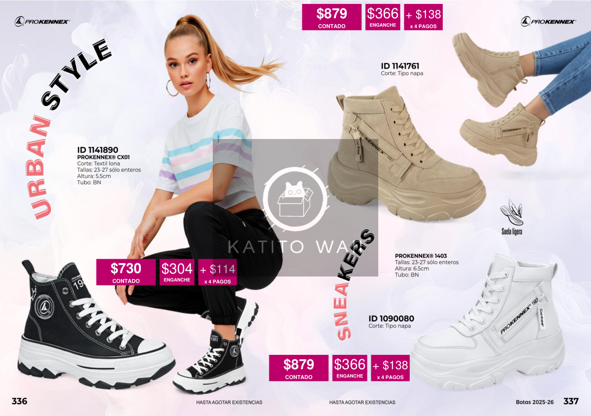 Tenis urbanos para mujer