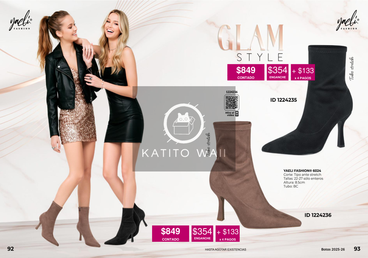 Botines Yuli Fashion 6024