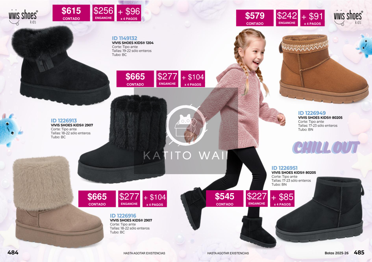 Botas para niña VIVIS SHOES