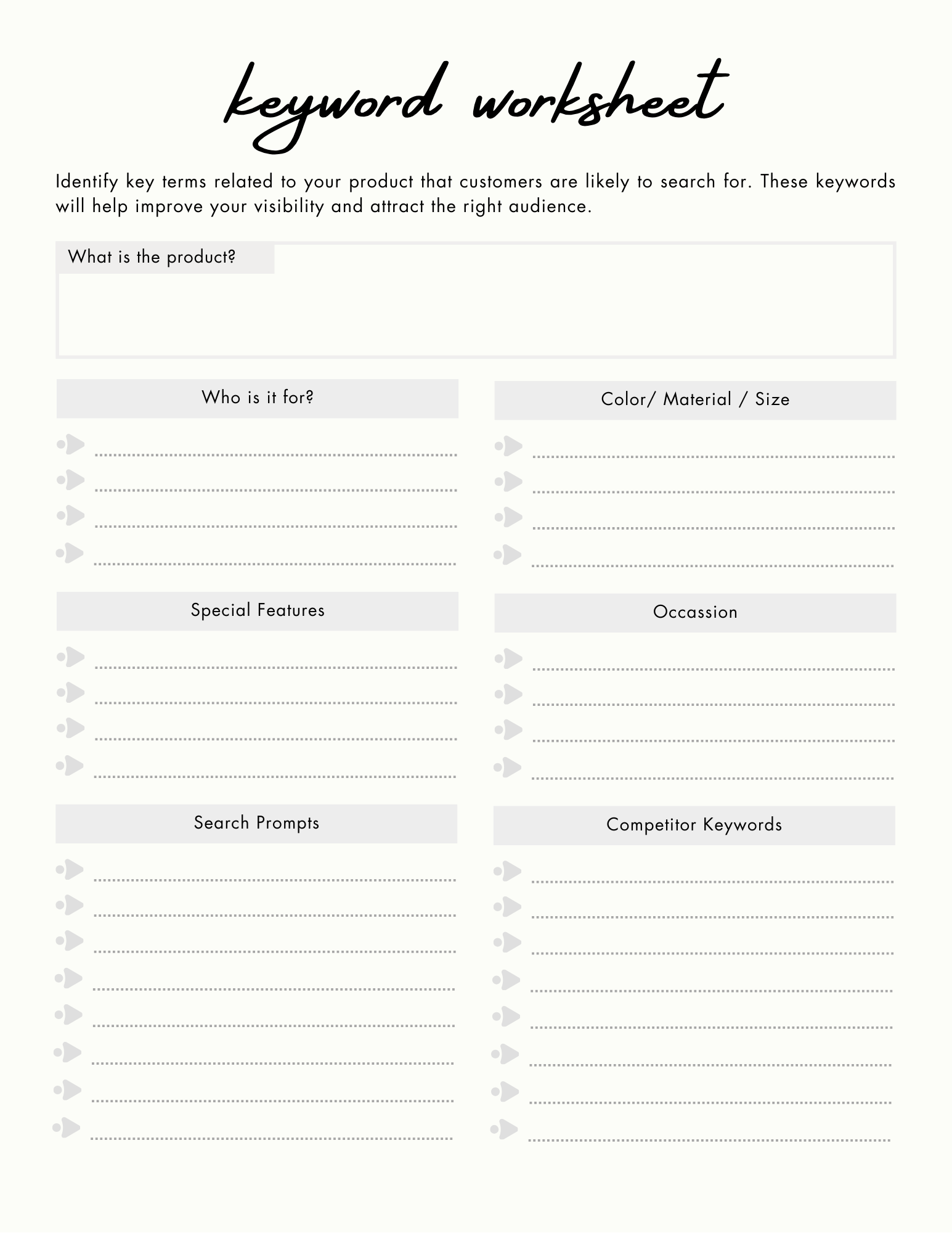 Mom-prenuer Side Hustle Planner