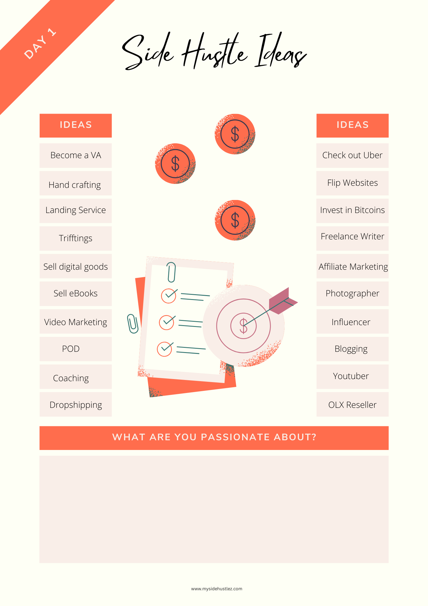 30 Days Side Hustle Challenge