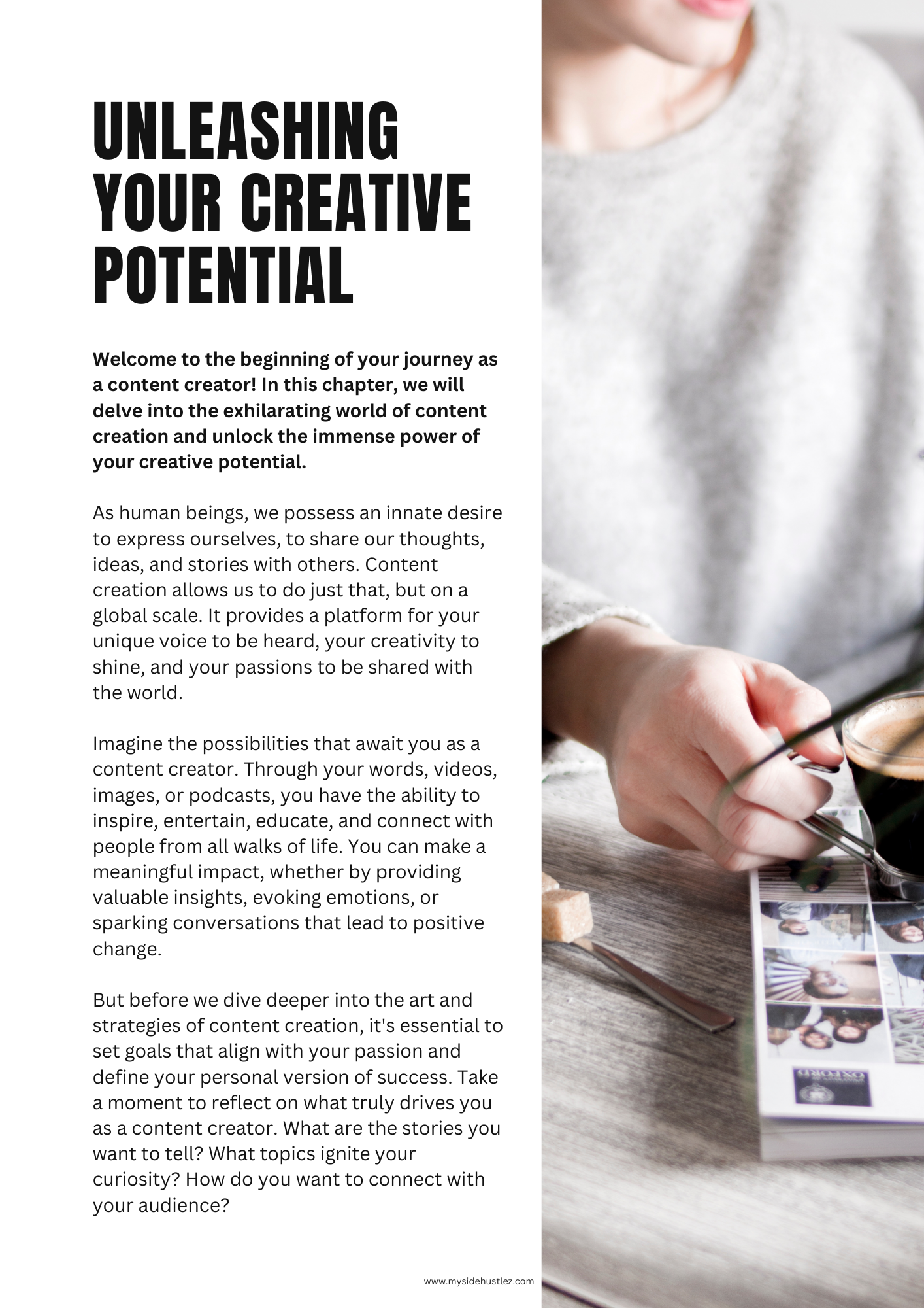 Become a Content Creator Now