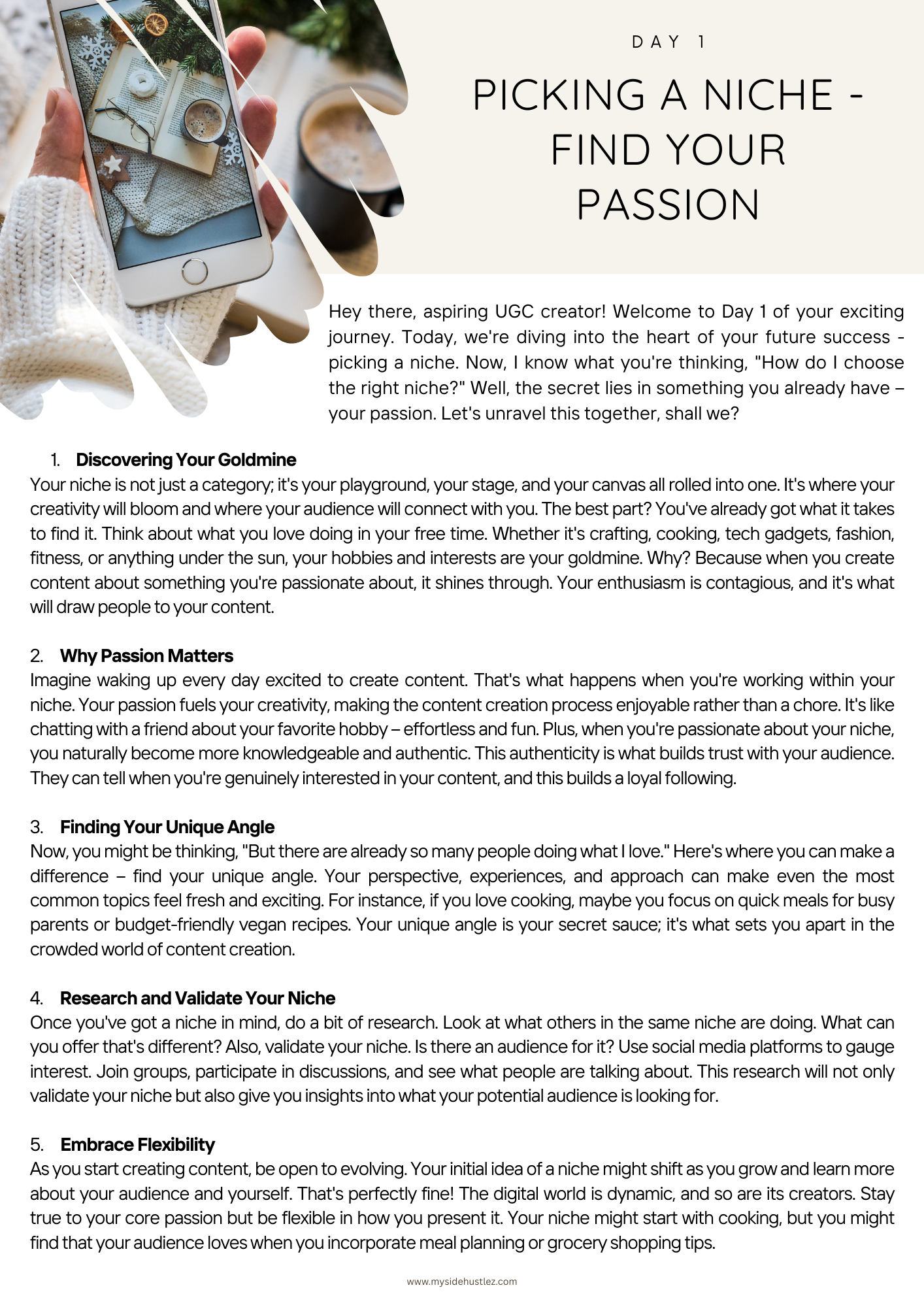 Become a UGC Consultant