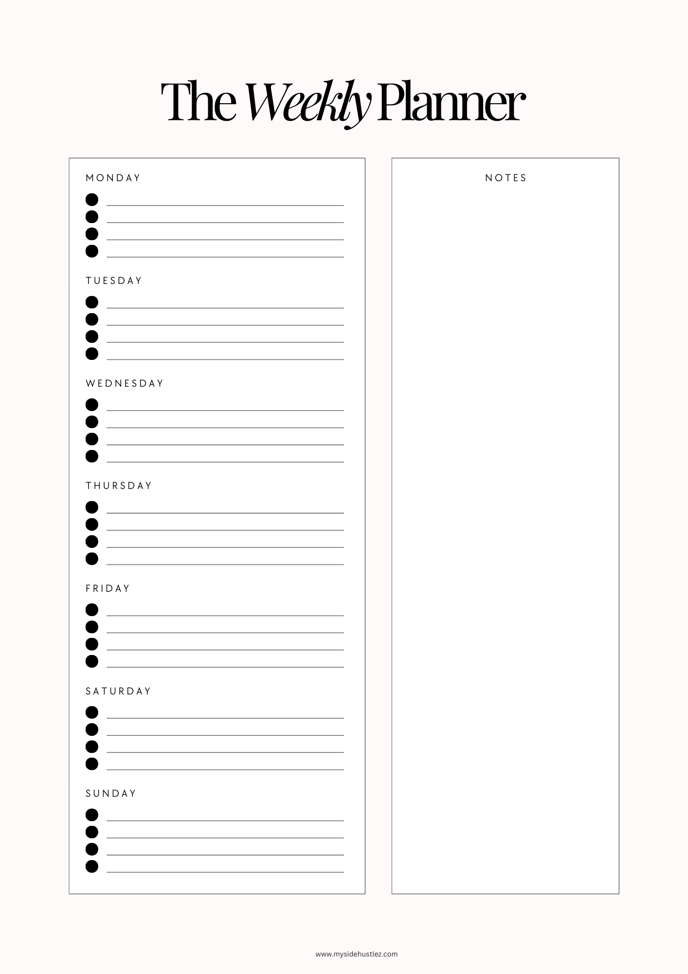 Busy Buddies Startup Planner