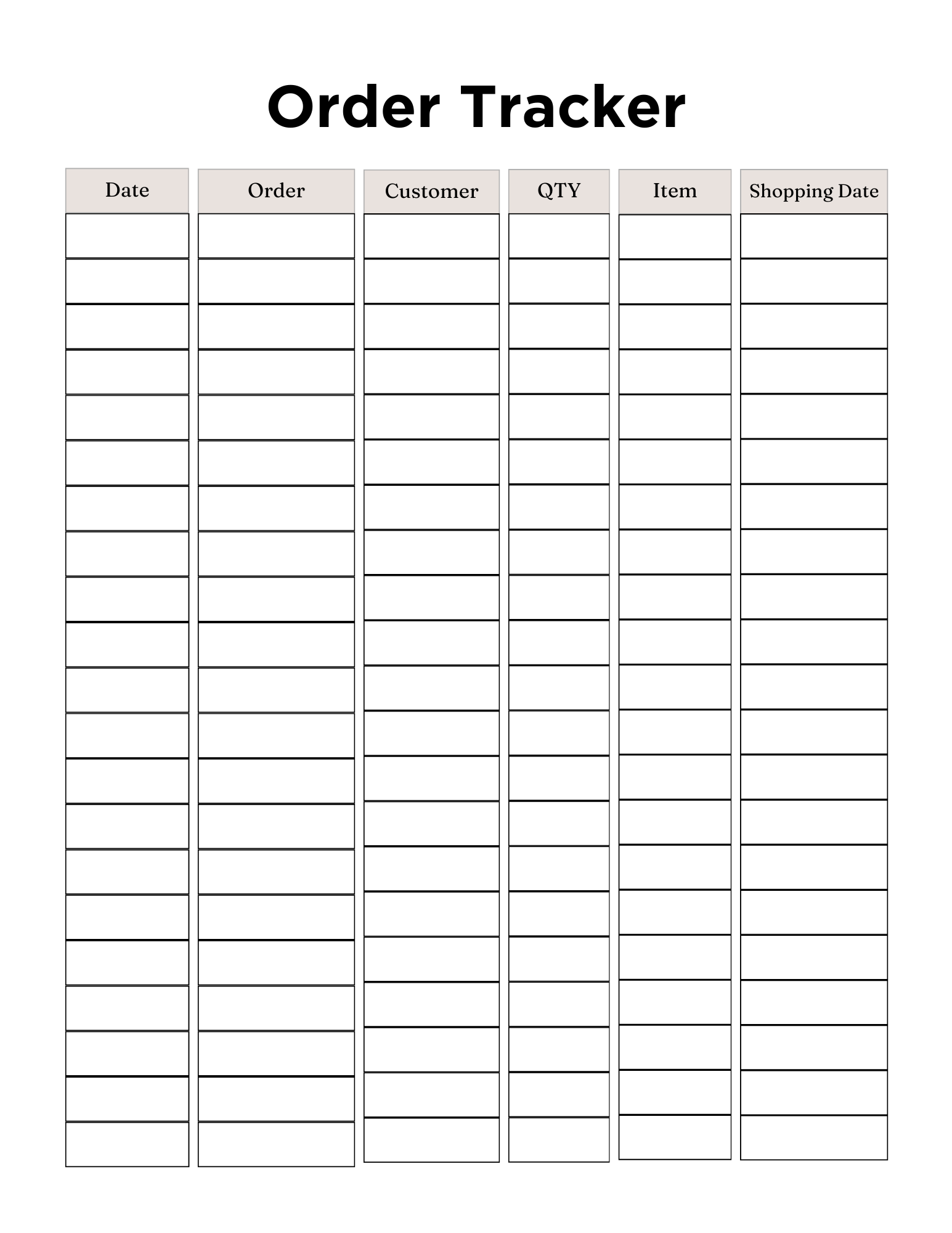 Side Hustle Planner & Tracker