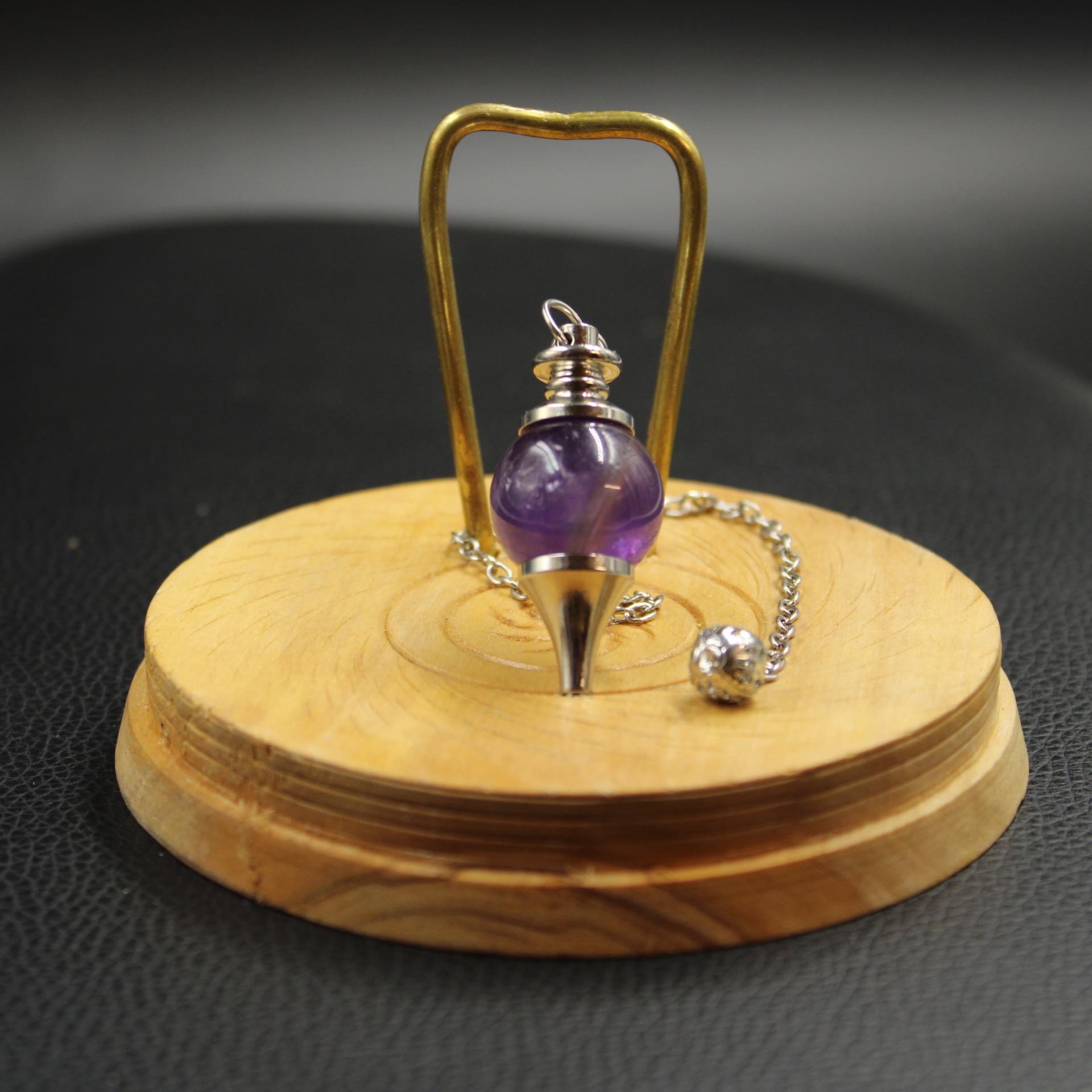 Pendule Séphoroton en Améthyste H98