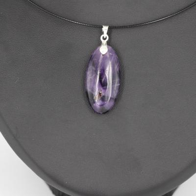 Pendentif en Améthyste Trapiche I51