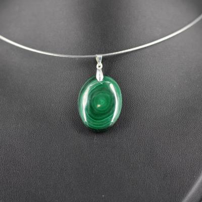 Pendentif en Malachite F46