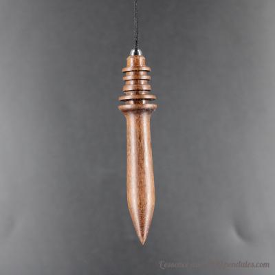 Pendule égyptien en bois exotique B38