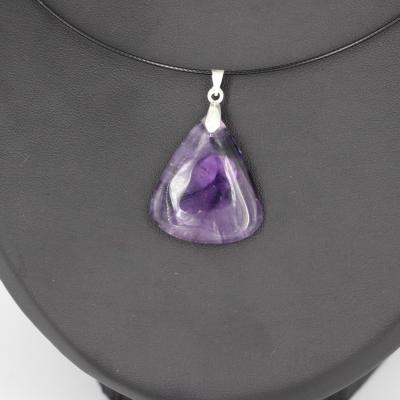 Pendentif en Améthyste Trapiche I52
