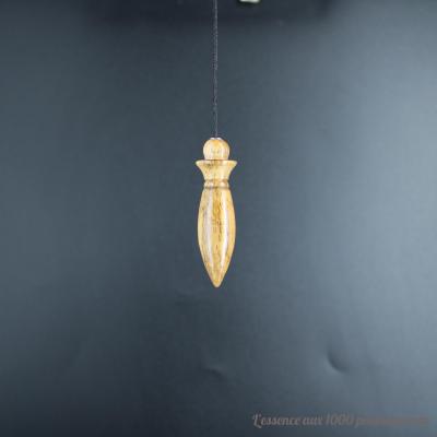 Pendule en bois d'olivier A41