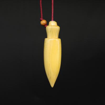 Pendule Egyptien en bois de buis B69