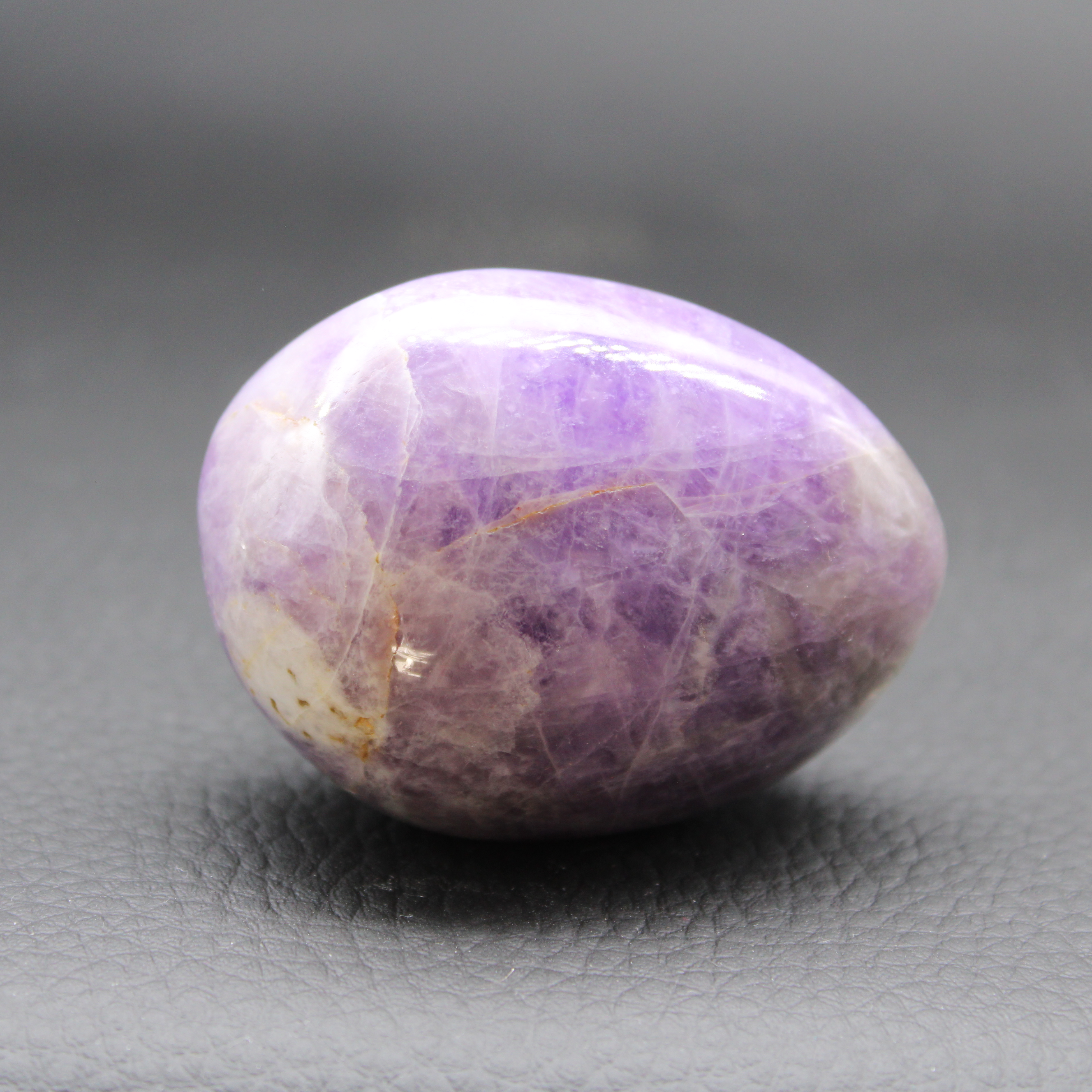 Galet Améthyste Chevron de Madagascar