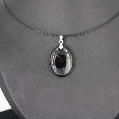 Pendentif en Tourmaline Noire L98