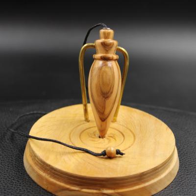 Pendule en bois d'olivier B90