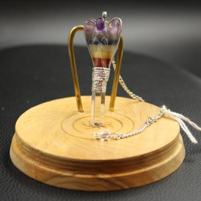 Pendule 7 Chakras Ange C88