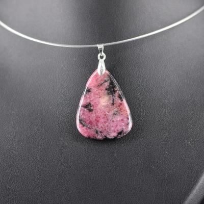 Pendentif en Rhodonite F08