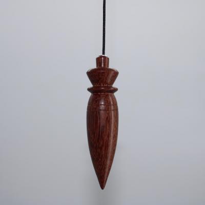 Pendule égyptien en bois de Cumaru H90