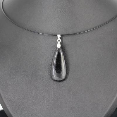 Pendentif en Tourmaline Noire L96