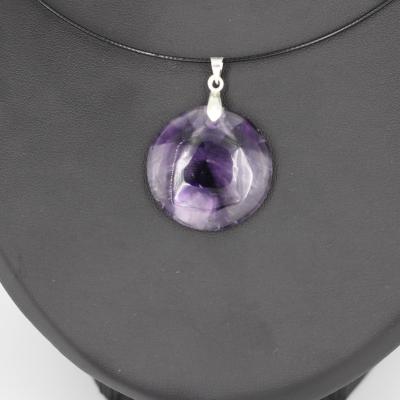 Pendentif en Améthyste Trapiche I49
