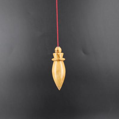 Pendule Plombé Égyptien en bois d’olivier A34