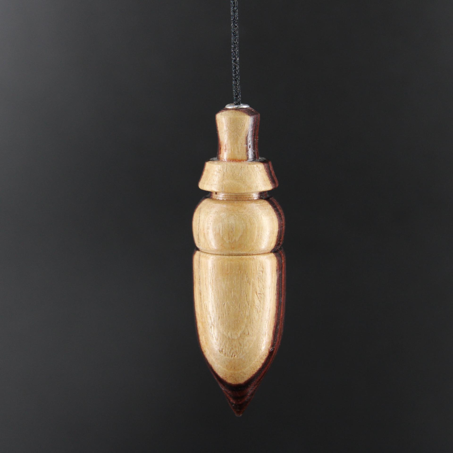 Pendule en bois de violette H25