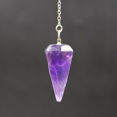 Pendule en Améthyste H100