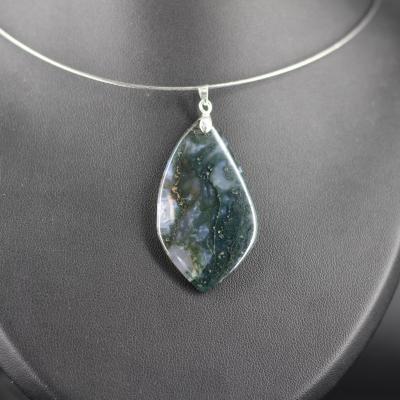 Pendentif en Agate Mousse F19