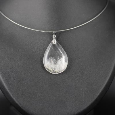 Pendentif en Cristal de Roche F51
