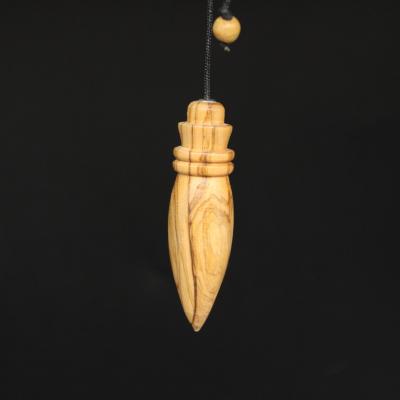 Pendule en bois d'olivier G11
