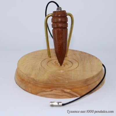 Pendule égyptien en bois exotique B21