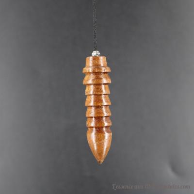 Pendule égyptien en bois exotique B44