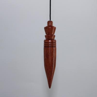 Pendule égyptien en bois de Bubinga H74