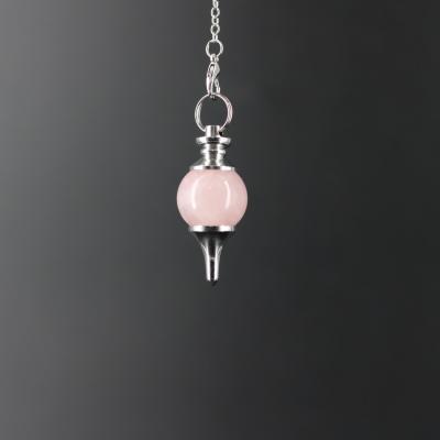 Pendule Séphoroton en Quartz Rose F68
