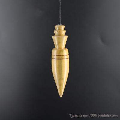 Pendule Egyptien en bois de buis B12