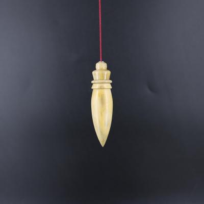 Pendule Plombé Égyptien en bois de Buis A35