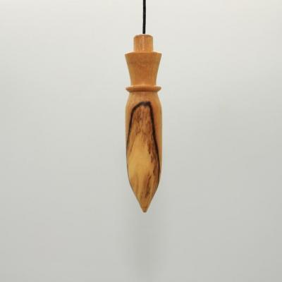 Pendule en bois d'olivier C61