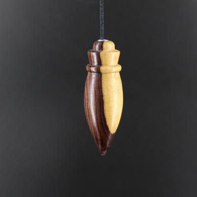 Pendule en bois de violette H27