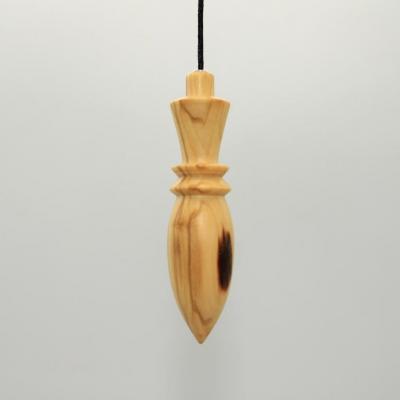Pendule en bois d'olivier C67