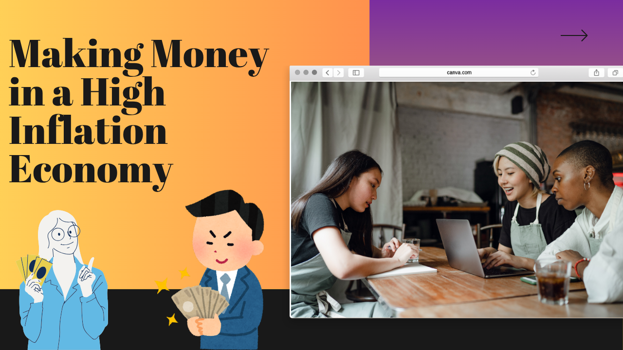 Making Money in a High-Inflation Economy: Practical Strategies to Earn More, Save Smarter & Build Wealth When Prices Keep Rising