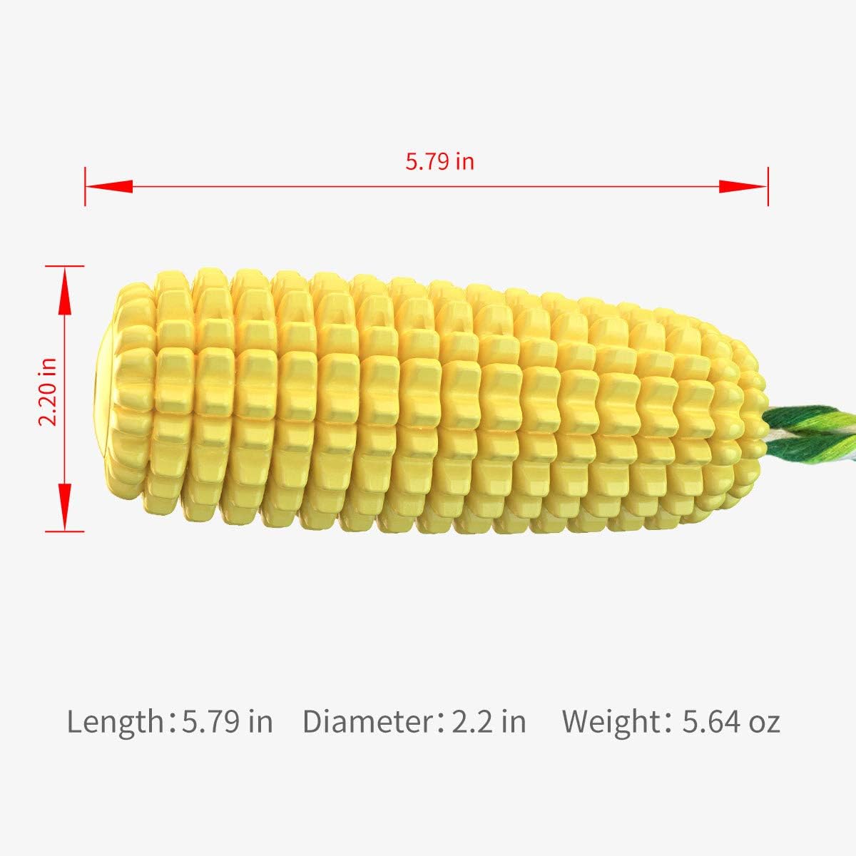 Corn Shaped Dog Chew Toy