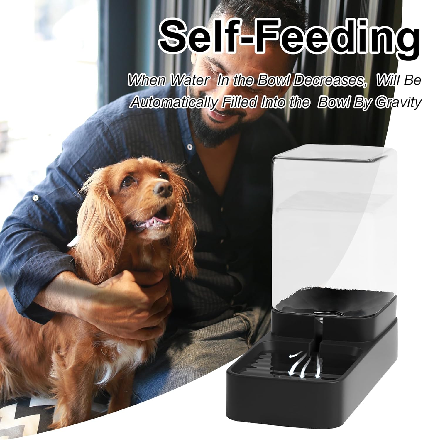 Automatic Pet Feeder and Water Dispenser