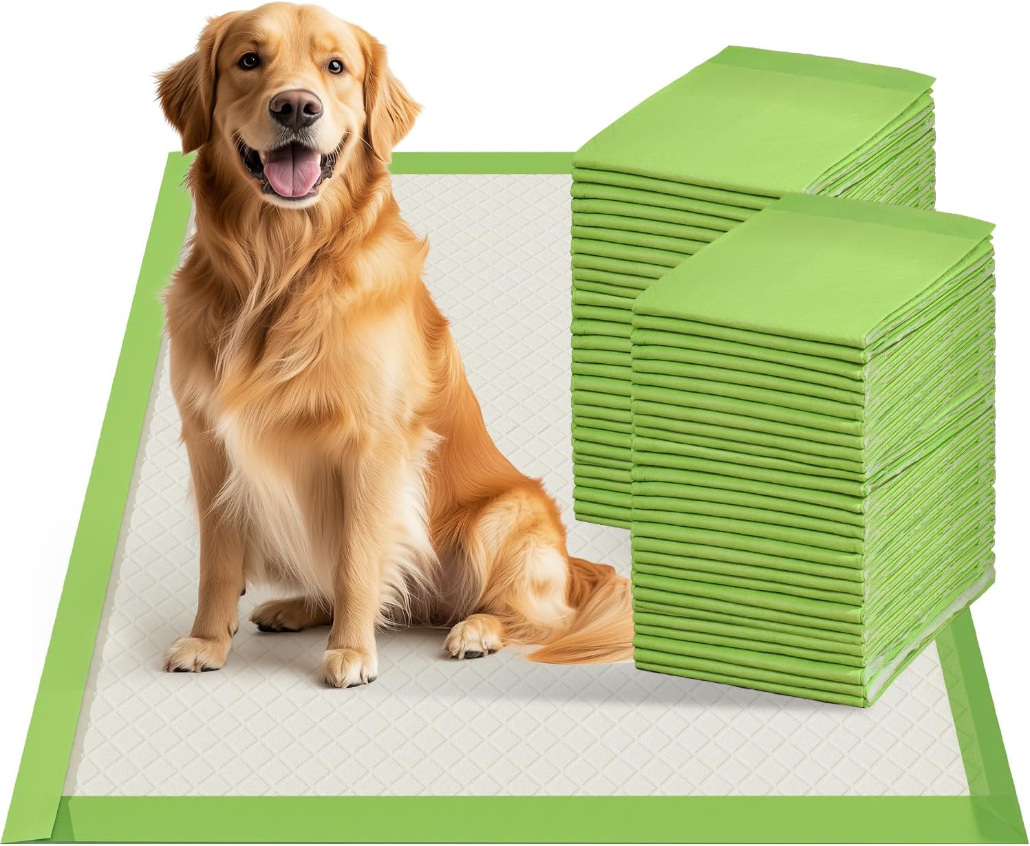 Pet Dog Pee Pads Extra Large 28"x34",Pad for Dogs, Puppies, Doggie, Cats, Rabbits-(30 Count)
