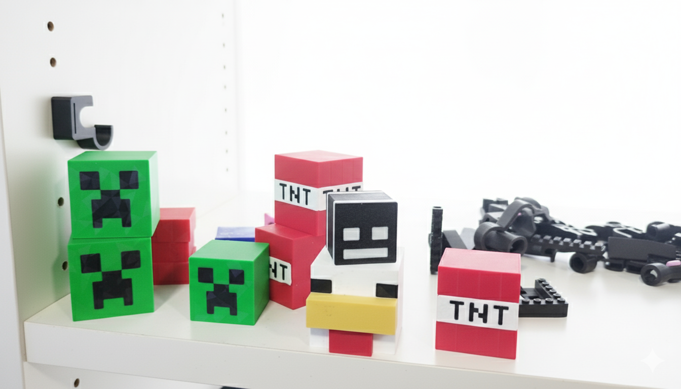 Tiradores Minecraft para muebles