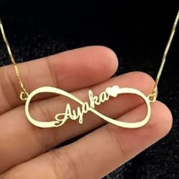 Ayaka Infinity Name Necklace