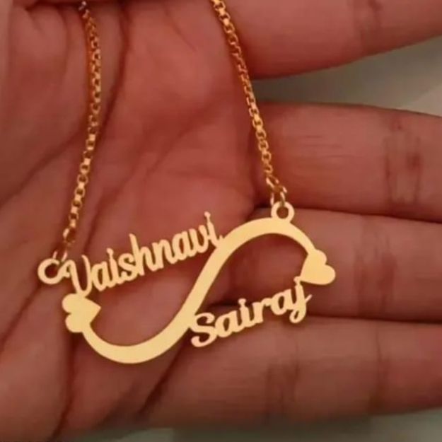 Custom Name Infinity Necklace