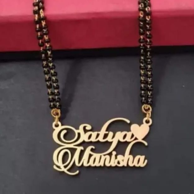 Personalized Name Mangalsutra Necklace