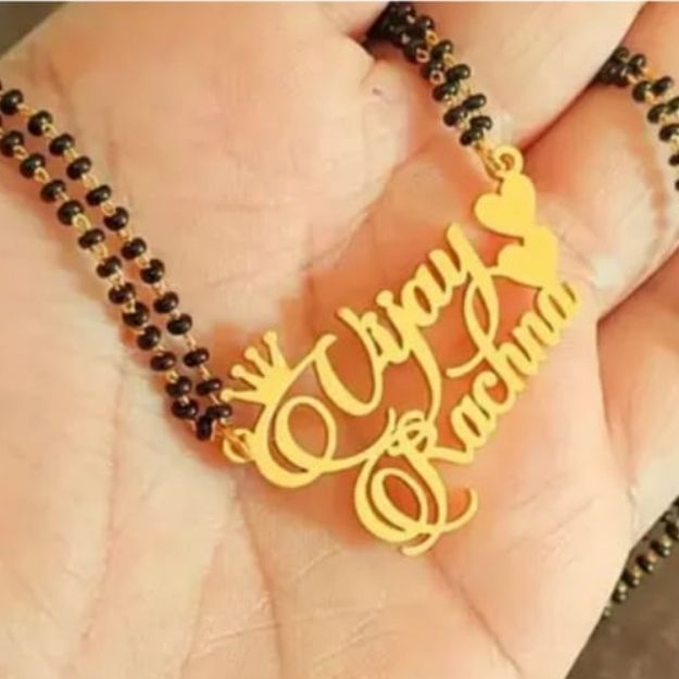 Personalized Mangalsutra Pendant