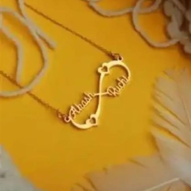 Custom Name Infinity Necklace